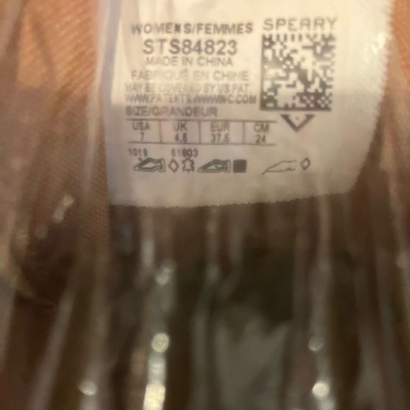 NWT Sperry Women's Saltwater 2-Eye Leather Tan/Brown Boot - Picture 4 of 4